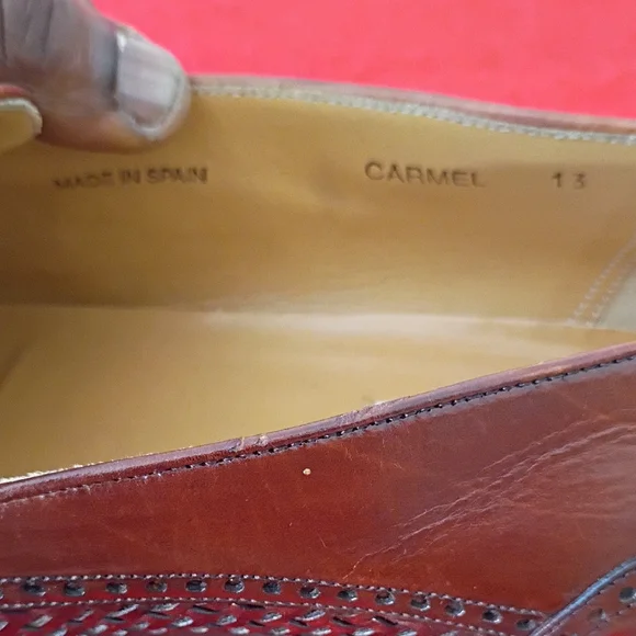 Mezlan Dark Brown Tassel Loafers - Picture 9 of 10